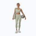 Damen-Trainingsleggings 4F Solar Punk FNK F399 light green allover 9