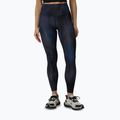 Damen-Trainingsleggings 4F Solar Punk FNK F454 sea green allover