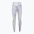 Damen-Trainingsleggings 4F Solar Punk FNK F454 light yellow allover 7