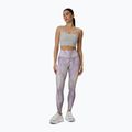 Damen-Trainingsleggings 4F Solar Punk FNK F454 light yellow allover 2