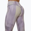 Damen-Trainingsleggings 4F Solar Punk FNK F454 light yellow allover 6
