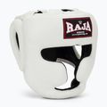 Boxhelm RAJA BOXING Genuine Leather white