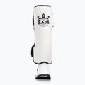 Schienbein- und Fußschützer RAJA BOXING Lightweight Shin Guards Genuine Leather white 4