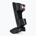 Schienbein- und Fußschützer RAJA BOXING Lightweight Shin Guards Semi Leather black 3