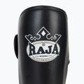 Schienbein- und Fußschützer RAJA BOXING Lightweight Shin Guards Semi Leather black 6