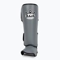 Schienbein- und Fußschützer RAJA BOXING Lightweight Shin Guards Semi Leather grey 4