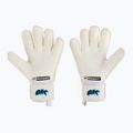 Kinder-Torwarthandschuhe 4Keepers Champ Aq Contact V Hb weiß und blau 2