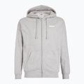 Herren PROSTO Hoodie Logo Zip grau