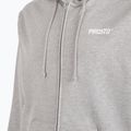 Herren PROSTO Hoodie Logo Zip grau 4