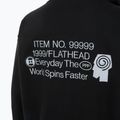 Herrenpullover PROSTO Flathead Hoodie schwarz 4