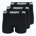 PROSTO Herren-Boxershorts KL252MACC 3 Paar schwarz