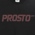 Herren PROSTO Big Logo gewaschenes schwarzes T-shirt 3