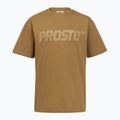 Herren-Shirt PROSTO Big Logo cinnamon beige
