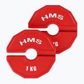 HMS-Auflagegewicht TSN100 2 x 1 kg rot