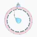Hulahop mit Gewicht und Zähler HMS FH06 rosa-blau 30-6-106