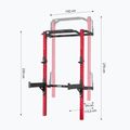 Klappbares Trainingsrack HMS KLT23 red/black 7