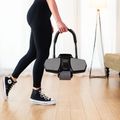 Automatische Bauchmuskeltraining Rad mit Unterstützung HMS KA10 schwarz 17