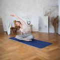 Yogamatte HMS YM10 8 mm dunkelblau 10