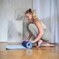 Yogamatte HMS YM10 8 mm dunkelblau 12