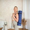 Yogamatte HMS YM10 8 mm dunkelblau 13