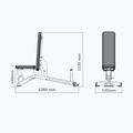 Verstellbare Trainingsbank HMS L1237 Semi Commercial 5