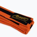 BJJ Gürtel für Kinder MANTO Tag orange mit schwarzem Balken MNA867_ORG/BLK_M1