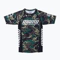 MANTO Distort Herren Rashguard T-Shirt schwarz MNR509 2