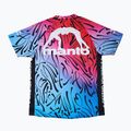 MANTO Herren Trainings-T-Shirt Multi Gradient blau MNR513_BLU/RED_2S 2