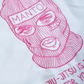 GI für brasilianisches Jiu-Jitsu Herren MANTO Balaclava weiß MNG982_WHT/PIN 6
