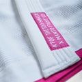 GI für brasilianisches Jiu-Jitsu Herren MANTO Balaclava weiß MNG982_WHT/PIN 8