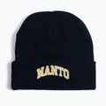 MANTO Varsity Wintermütze schwarz 6