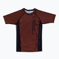 MANTO Herren Rashguard Ranked braun