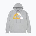 Herrenpullover MANTO Logo Hoody grau