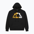 Herrenpullover MANTO Logo Hoody schwarz