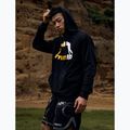 Herrenpullover MANTO Logo Hoody schwarz 4
