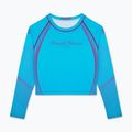 Damen Rashguard Langarm MANTO Peaceful Violence blau 3