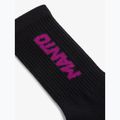 Socken MANTO Logotype black/purple 2