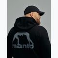 Herrenpullover MANTO Peaceful Violence Hoody schwarz 2