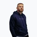 Herrenpullover MANTO Peaceful Violence Hoody navy 3