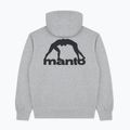 Herrenpullover MANTO Peaceful Violence Hoody grau 5