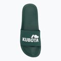 Herren Kubota Basic Flip-Flops dunkelgrün 5