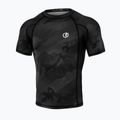 Herren-Rashguard Octagon Legion Premium black line camo