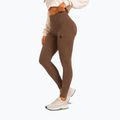 Damen-Trainingsleggings Octagon Legion Ribber brown 4