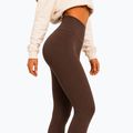 Damen-Trainingsleggings Octagon Legion Ribber brown 5