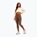 Damen-Trainingsleggings Octagon Legion Ribber brown 6