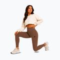 Damen-Trainingsleggings Octagon Legion Ribber brown 7