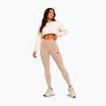 Damen-Trainingsleggings Octagon Legion Ribber beige 2
