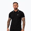 Herren-Poloshirt Octagon Legion Tipped Small Logo 3D Polo black