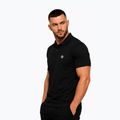 Herren-Poloshirt Octagon Legion Small Logo 3D Polo black 3