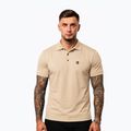 Herren-Poloshirt Octagon Legion Small Logo 3D Polo beige